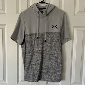 Under Armour Men's Two-Tone Gray Hoodie